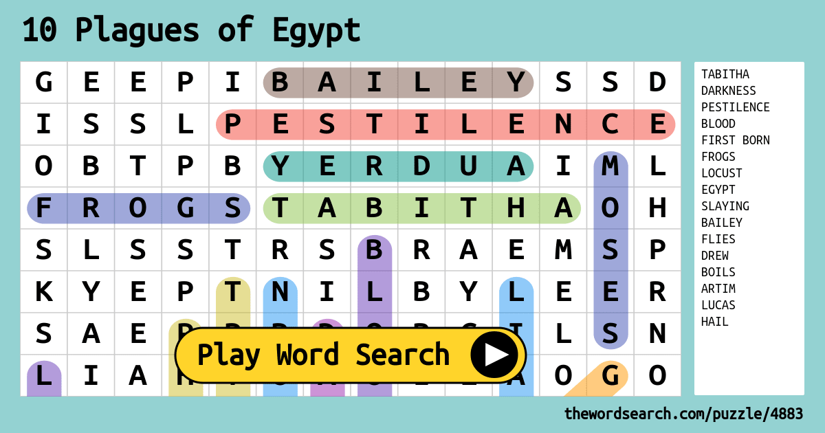 10-plagues-of-egypt-word-search