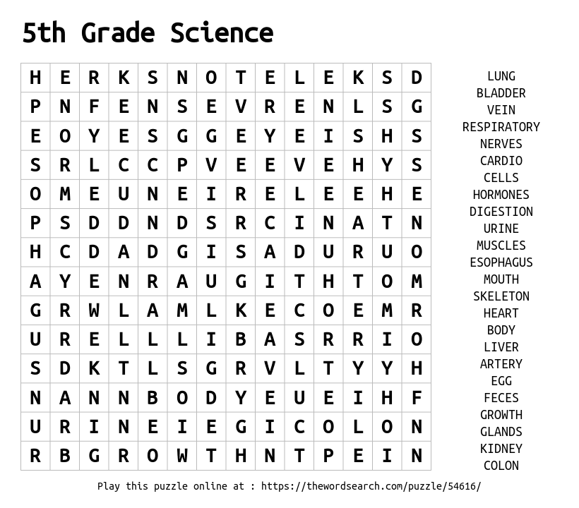 download-word-search-on-5th-grade-science