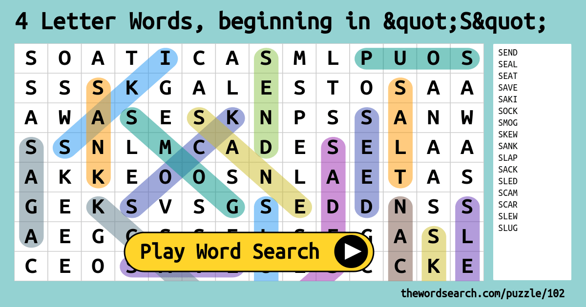 4 letter words beginning si