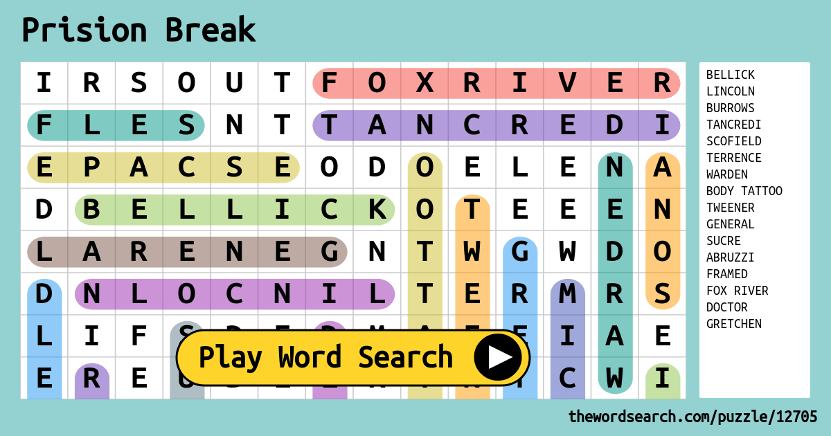 prision-break-word-search