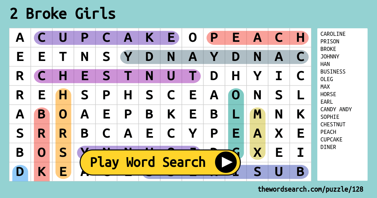 2-broke-girls-word-search