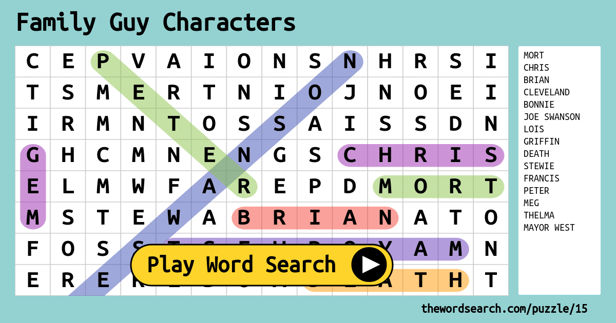 family-guy-characters-word-search