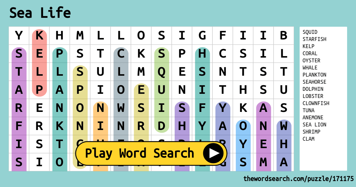 sea-life-word-search