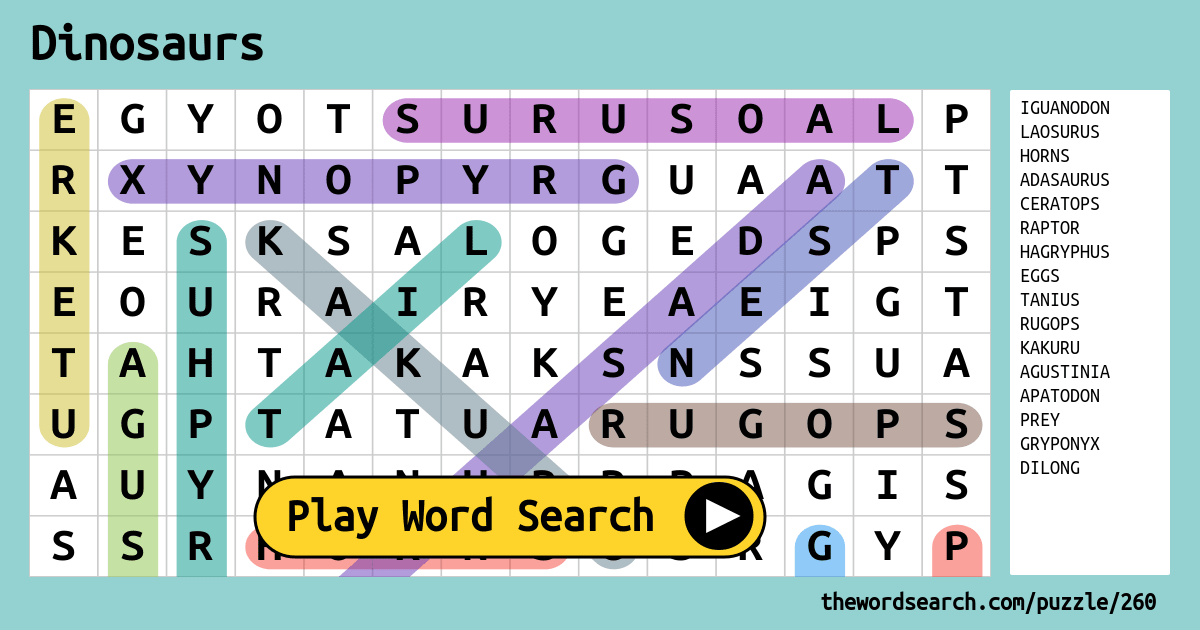 dinosaurs-word-search