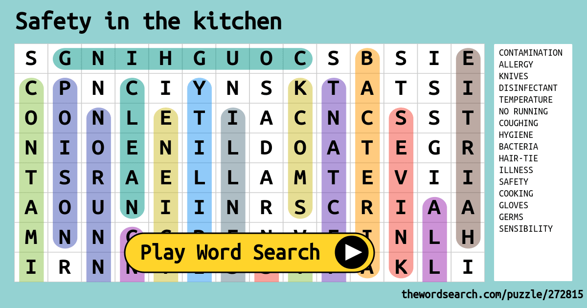 safety-in-the-kitchen-word-search