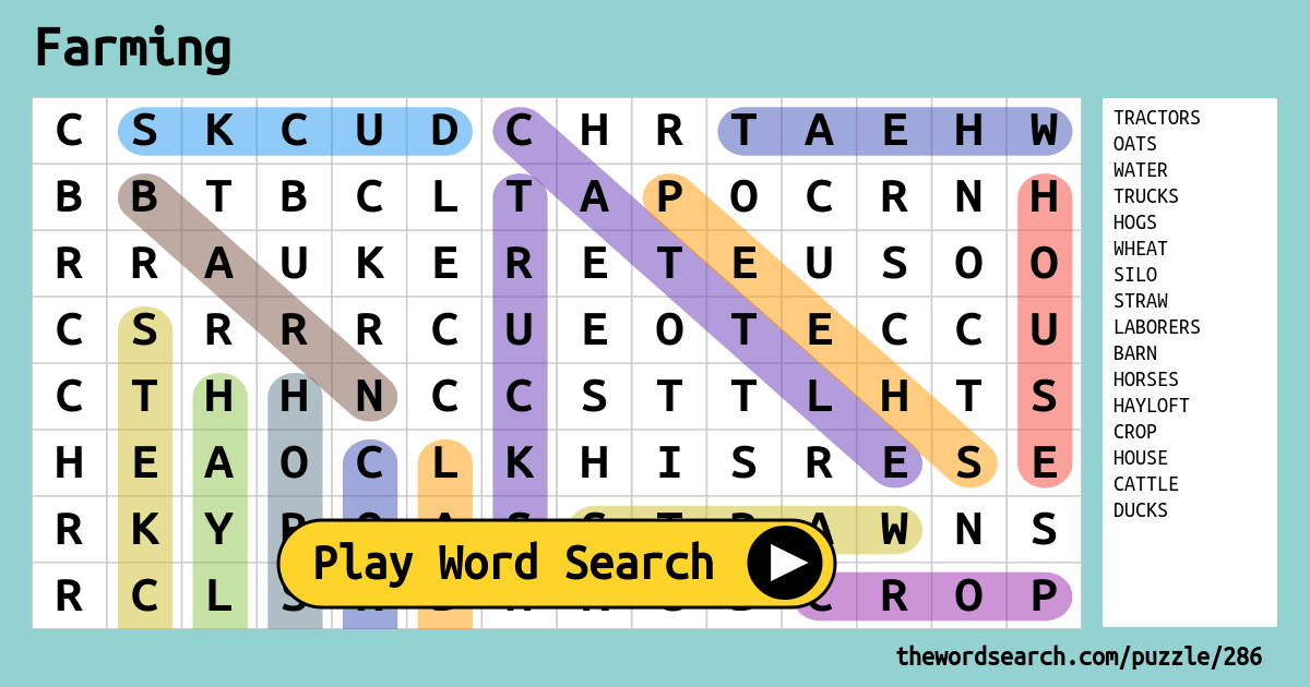 farming-word-search