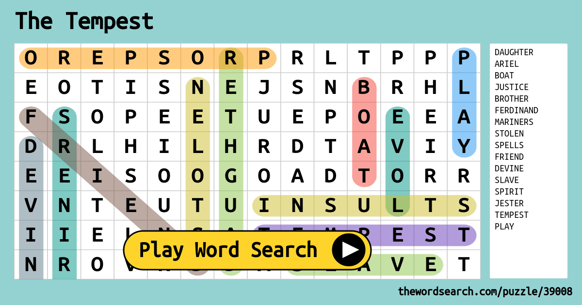 the-tempest-word-search