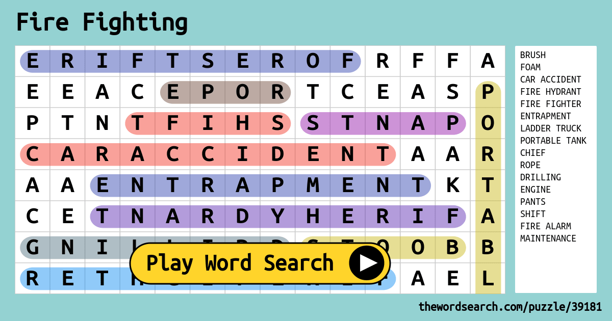 fire-fighting-word-search