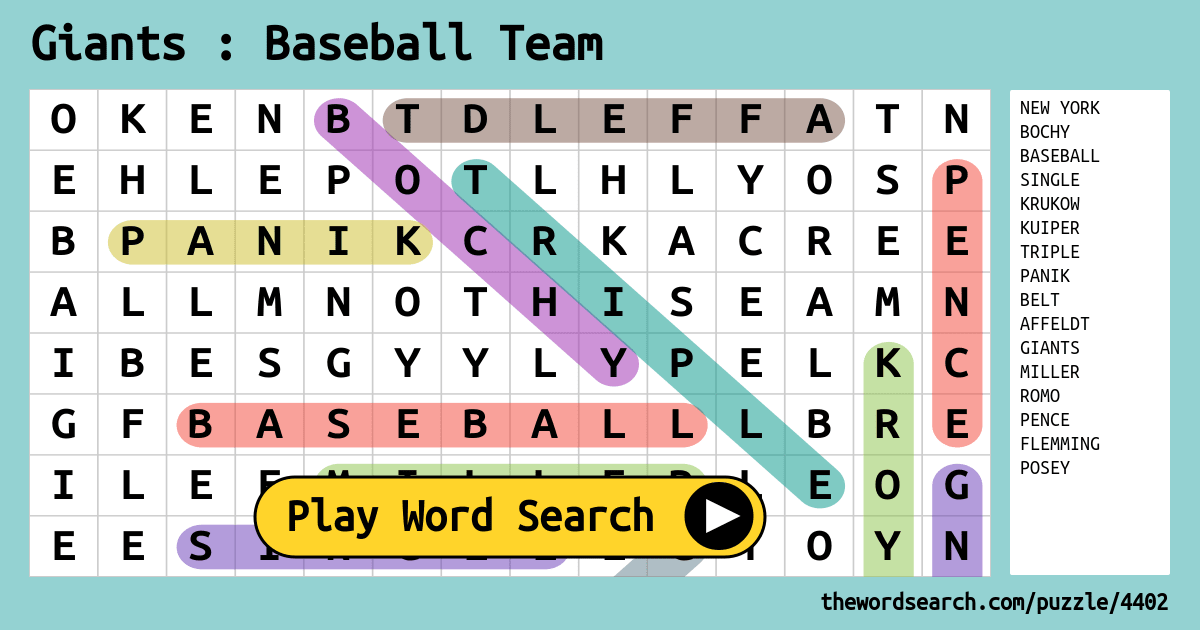 giants-baseball-team-word-search