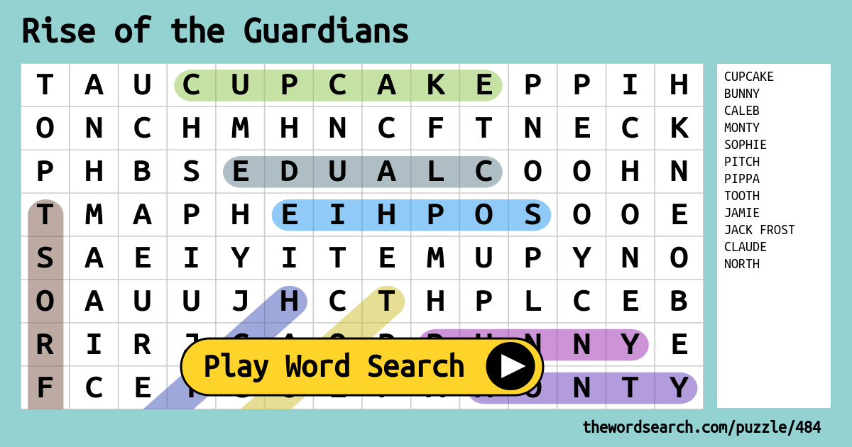 rise-of-the-guardians-word-search