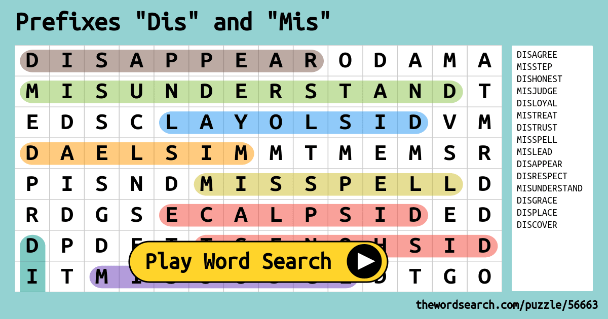 prefixes-dis-and-mis-word-search