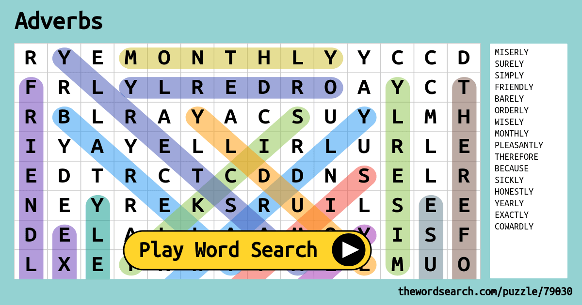 adverbs-word-search