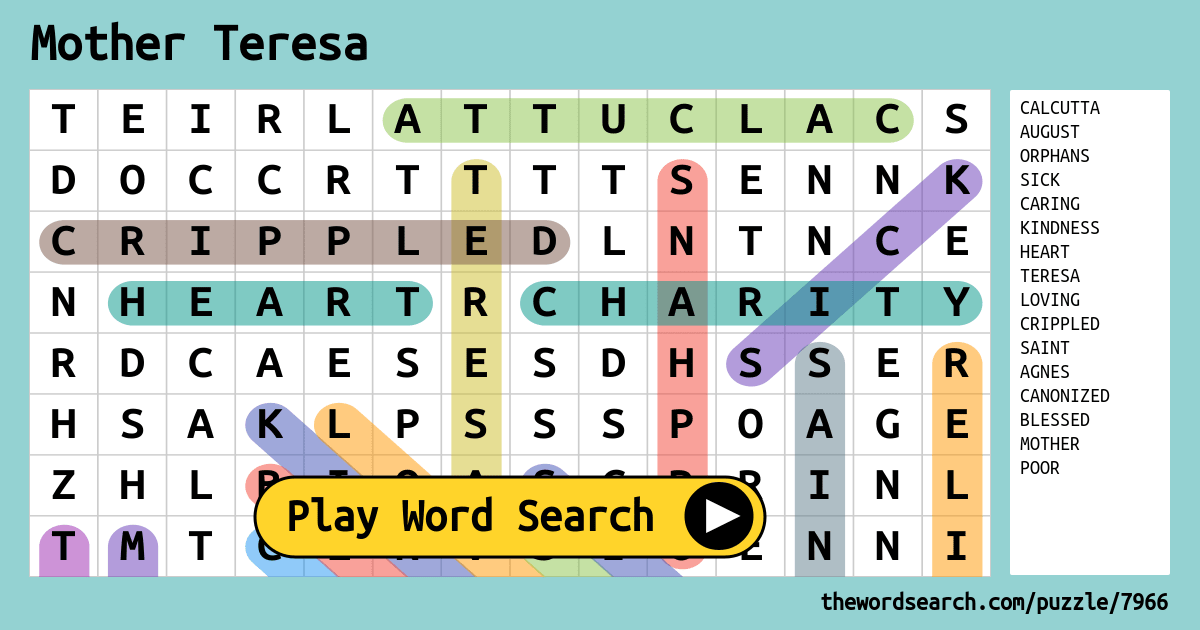 mother-teresa-word-search