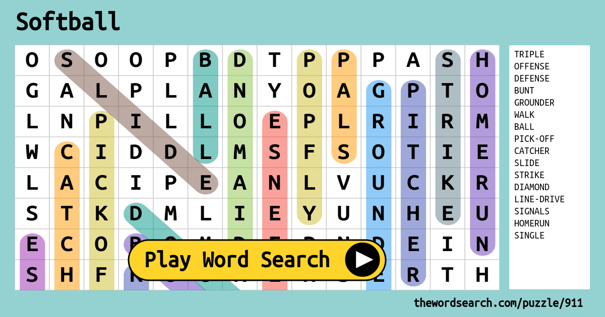 softball-word-search