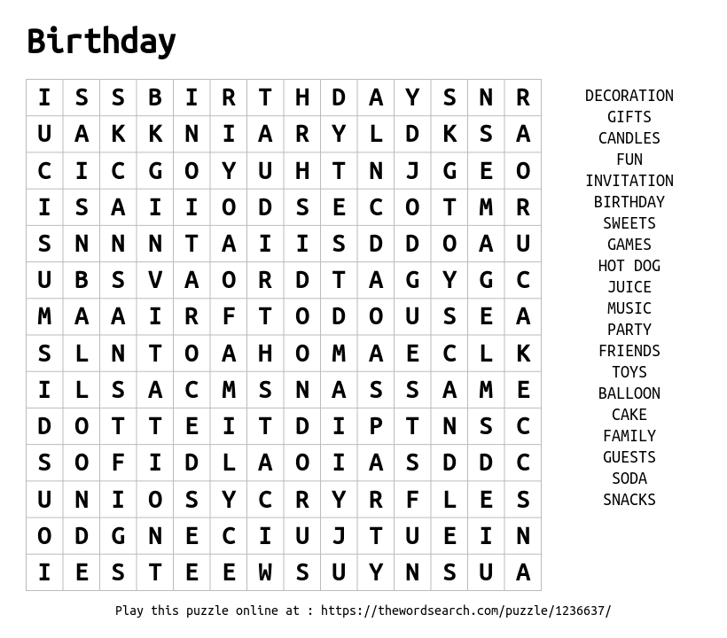 Free Halloween Word Search Printable - with Answer Key Included