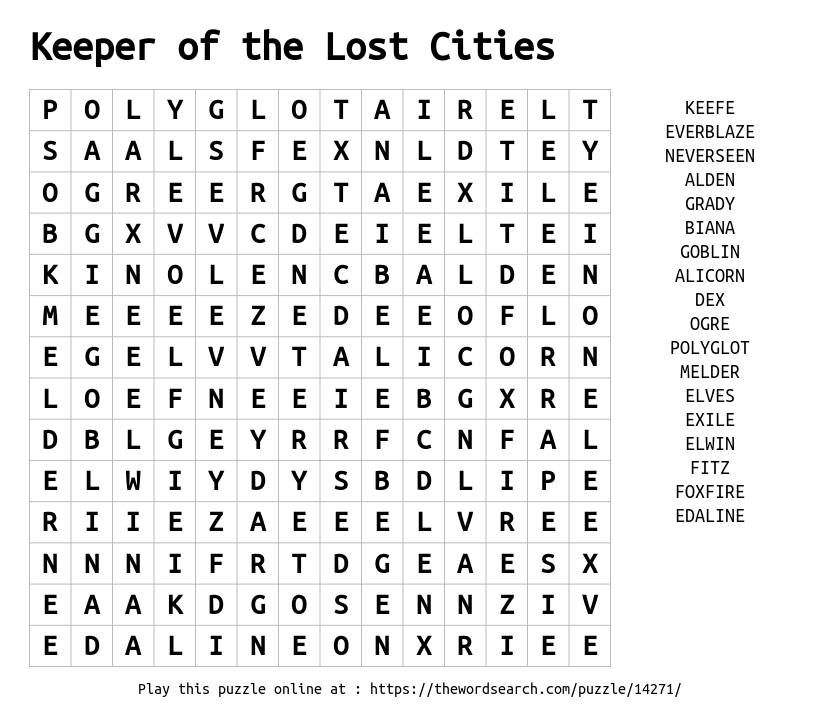 Download Word Search on Keeper of the Lost Cities