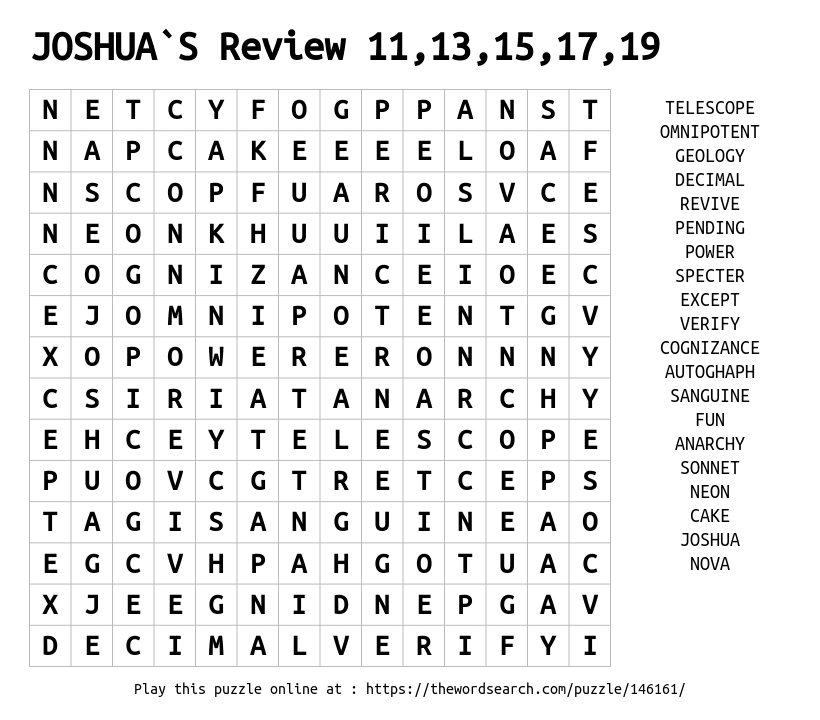 download-word-search-on-joshua-s-review-11-13-15-17-19
