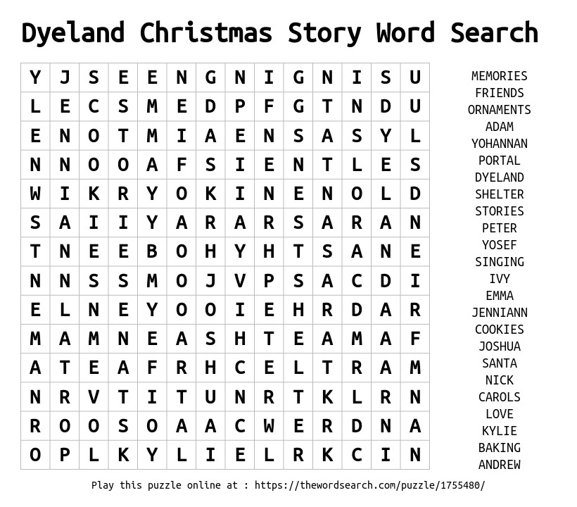 dyeland-christmas-story-word-search-word-search