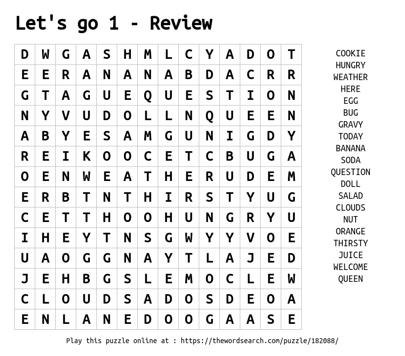 Download Word Search On Let s Go 1 Review