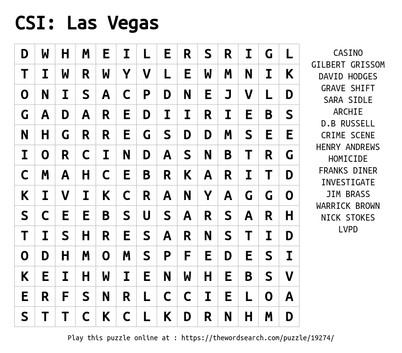 Lv Printable Logo - Printable Word Searches