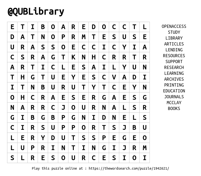 download word search on qublibrary