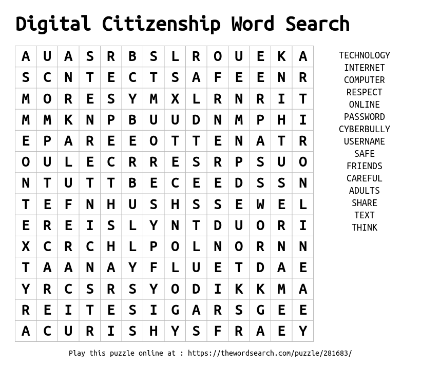 digital-citizenship-word-search-word-search