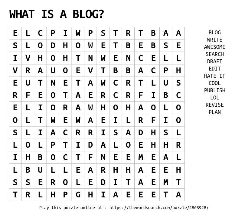 download-word-search-on-what-is-a-blog