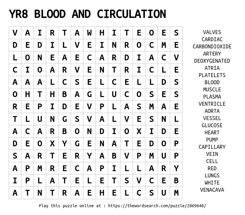 download-word-search-on-yr8-blood-and-circulation