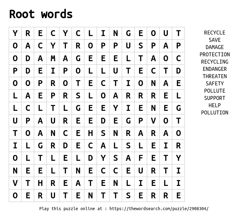 Word Search 2908304 