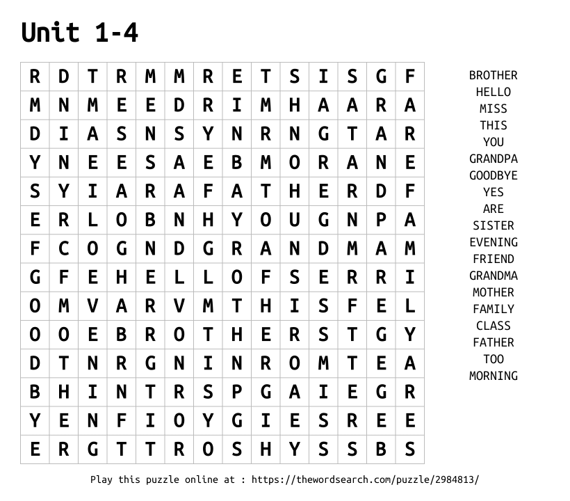 Unit 1 4 Word Search unit-1-4-word-search