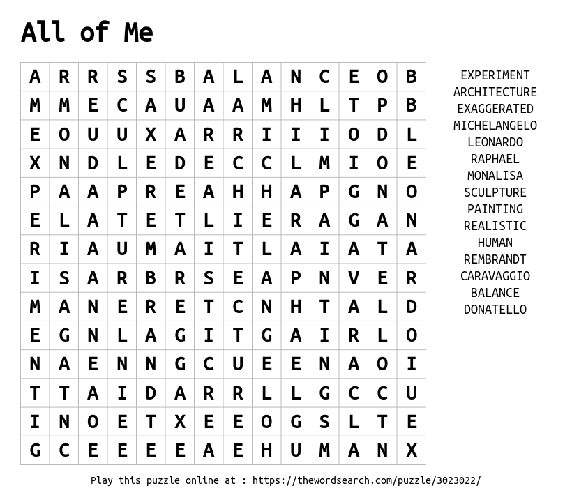 all-about-me-word-search