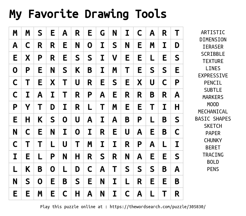 My favorite drawing tools right now