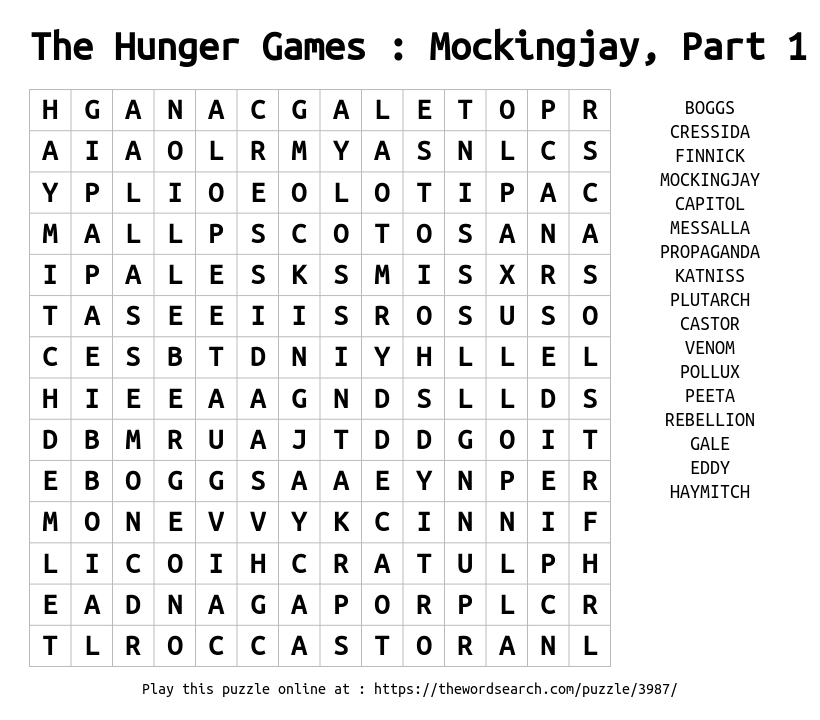 download word search on the hunger games mockingjay part 1