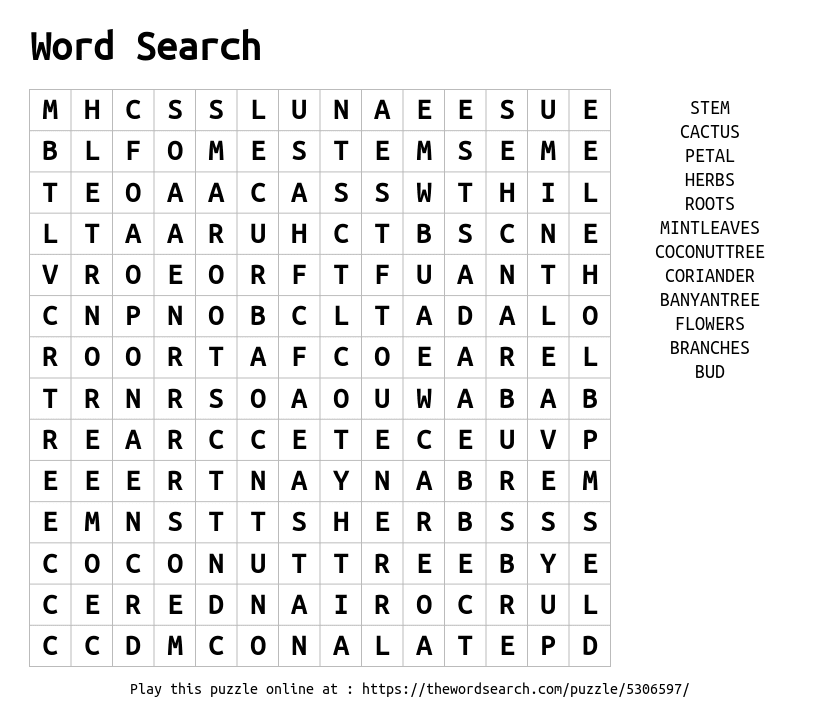 Download Word Search on Word Search