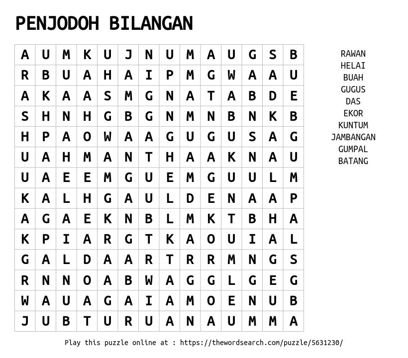 Download Word Search on PENJODOH BILANGAN