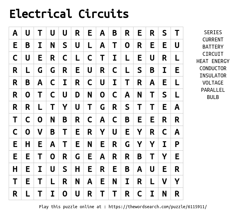 electrical-circuits-word-search