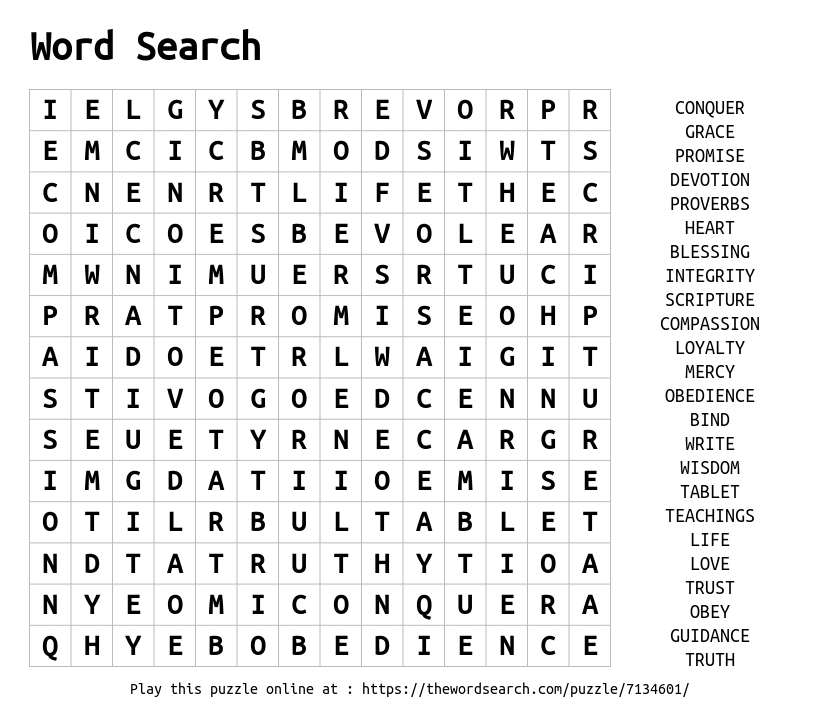 Download Word Search on Word Search