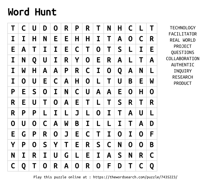 Word Search on Word Hunt