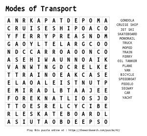 Board Games Word Search